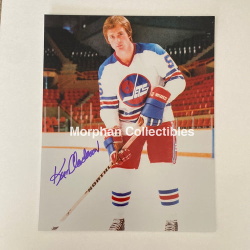 Kim Clackson - Autographed 8X10 Photo Winnipeg Jets