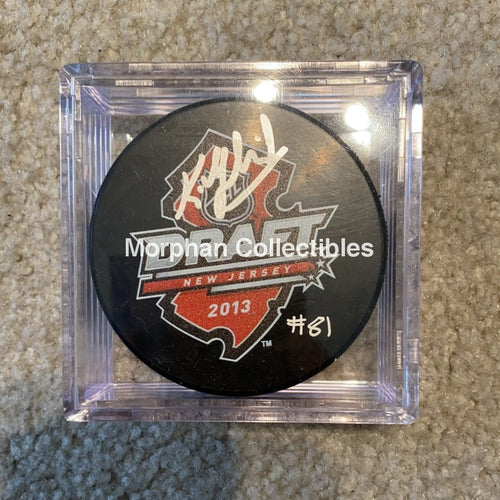 Kurtis Gabriel - Autographed Puck Draft