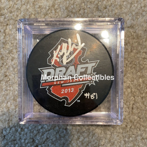 Kurtis Gabriel - Autographed Puck Draft
