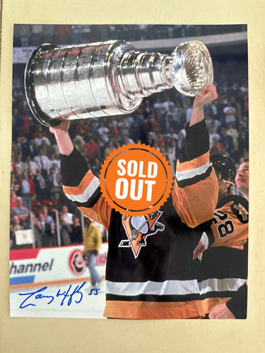 Larry Murphy - Autographed 8x10 - Pittsburg Penguins Photo