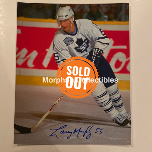 Larry Murphy - Autographed 8X10 Toronto Maple Leafs Photo