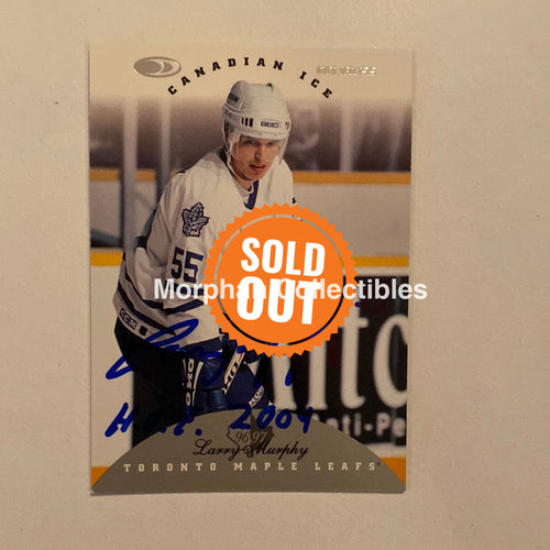 Larry Murphy - Autographed Card Donruss Ice 1996-97