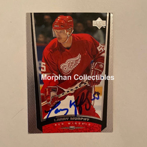 Larry Murphy - Autographed Card Upper Deck -1998-99