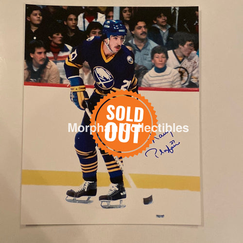 Larry Playfair - Autographed 8X10 Buffalo Sabres Photo