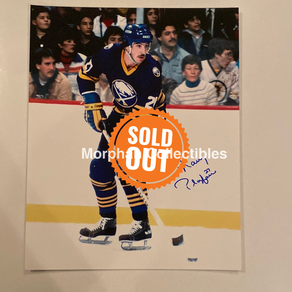 Larry Playfair - Autographed 8X10 Buffalo Sabres Photo