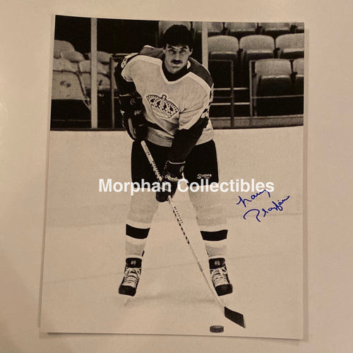 Larry Playfair - Autographed 8X10 Los Angelos Kings Photo
