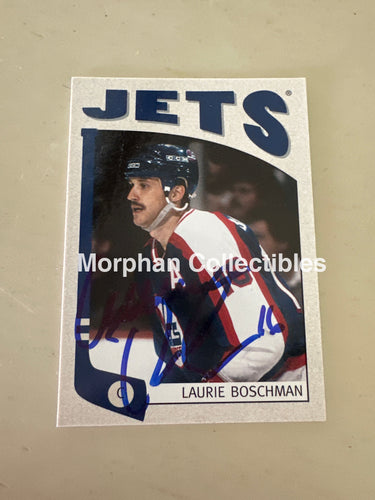 Laurie Boschman - Autographed Card - 2005 ITG Card
