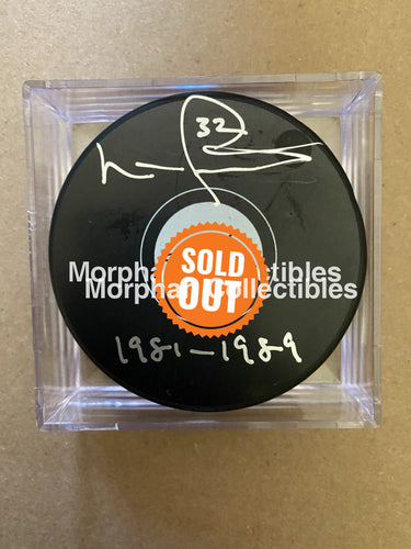 Lou Franceschetti - Autographed Puck Washington Capitals