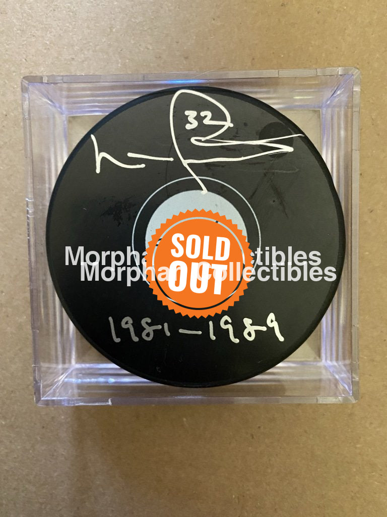 Lou Franceschetti - Autographed Puck Washington Capitals