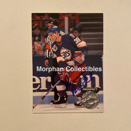 Luciano Borsato - Autographed Card 1992 Pro Set Platinum