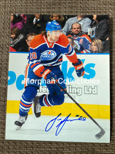 Luke Gazdik - Autographed 8X10 Photo Edmonton Oilers