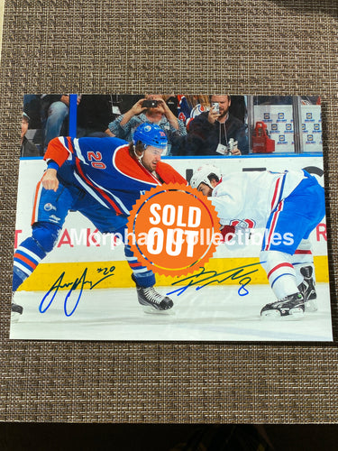 Luke Gazdik/Brandon Prust - Autographed 8X10 Photo