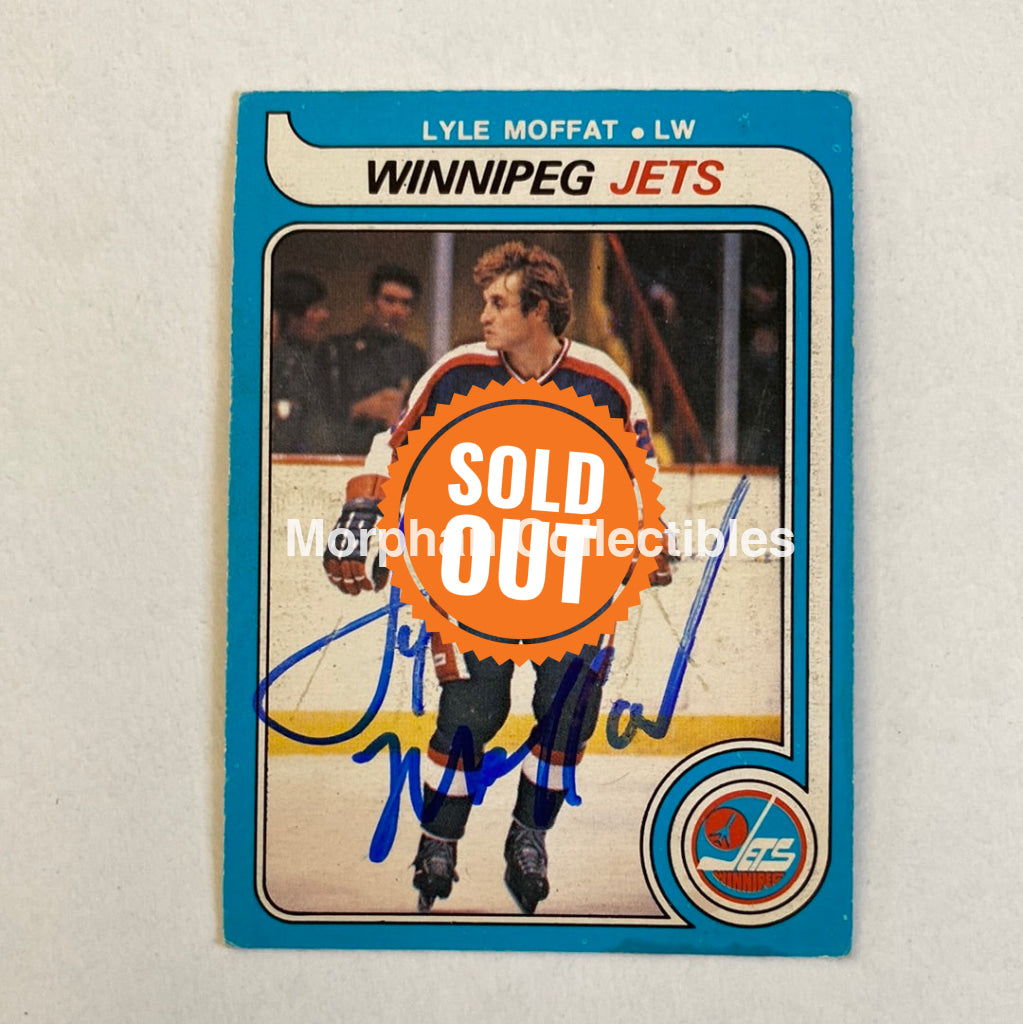 Lyle Moffatt - Autographed Card Opc 1979-80