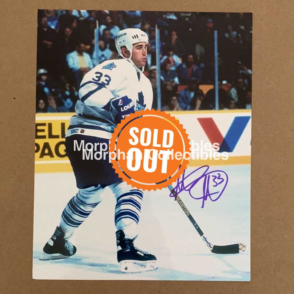 Matt Martin - Autographed Photos Toronto Maple Leafs #5 Photo