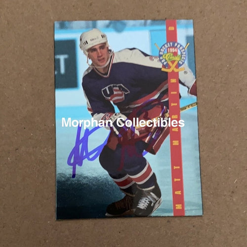 Matt Martin Autographed Cards Classic 94 Card