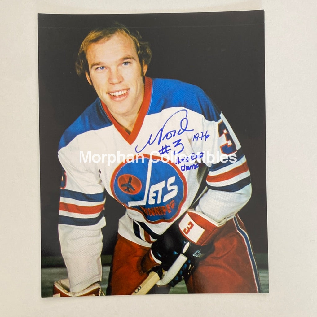 Mike Ford - Autographed 8X10 Photo Winnipeg Jets