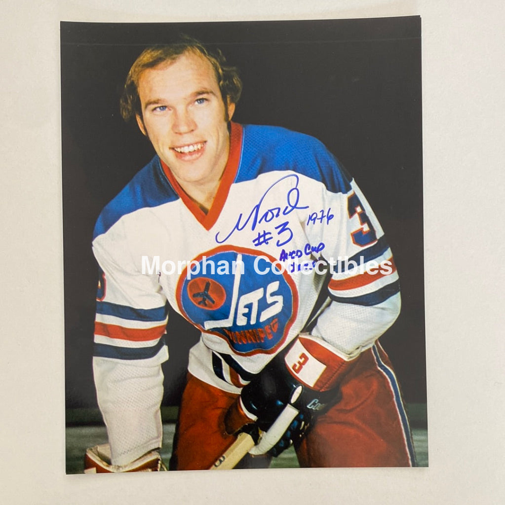 Mike Ford - Autographed 8X10 Photo Winnipeg Jets