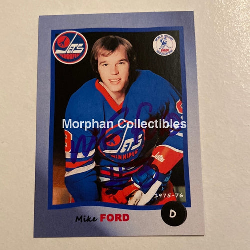 Mike Ford - Autographed Card Custom