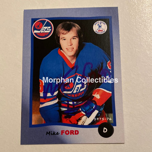 Mike Ford - Autographed Card Custom