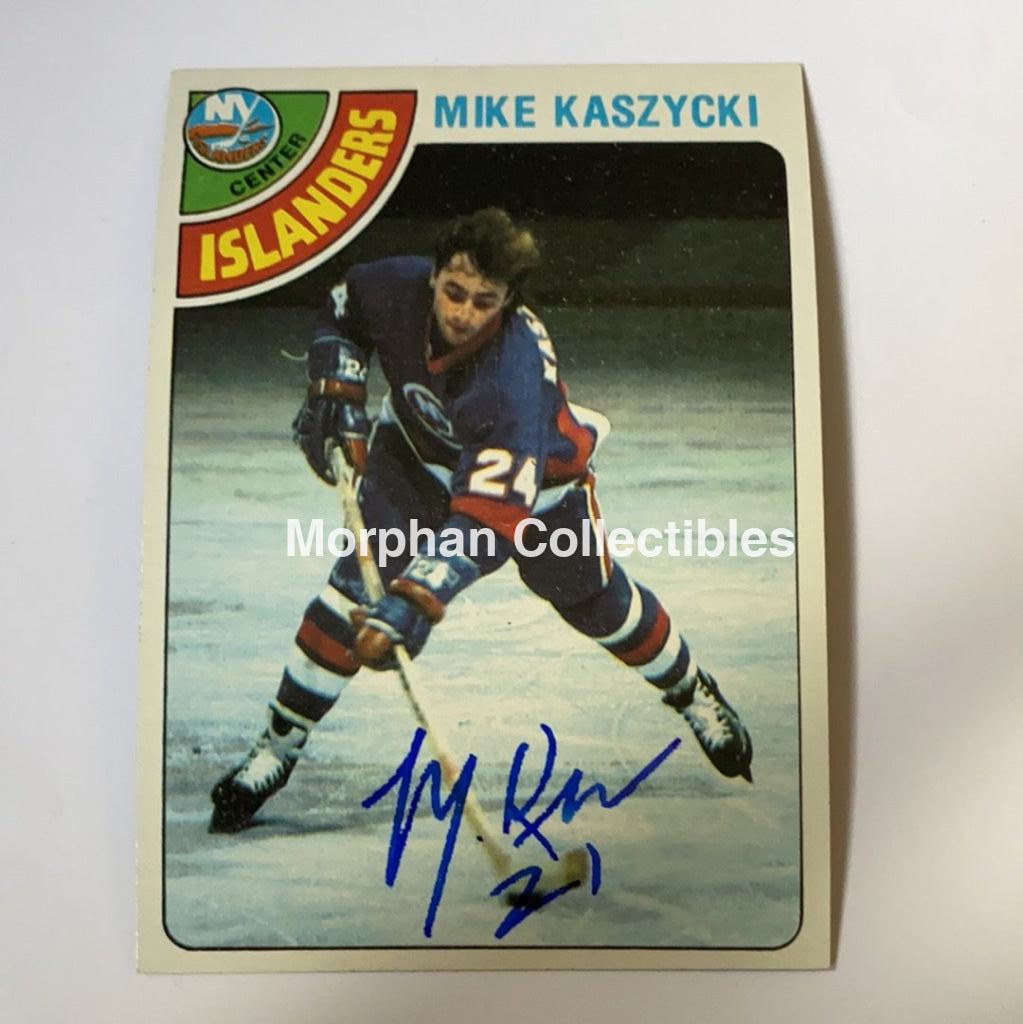 Mike Kaszycki- Autographed Card - 1978-79 Topps Rc