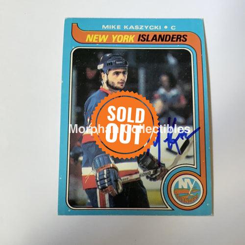 Mike Kaszycki- Autographed Card - 1979-80 Opc