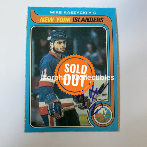 Mike Kaszycki- Autographed Card - 1979-80 Opc