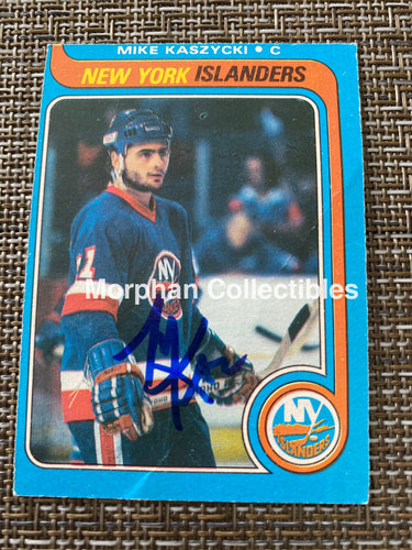 Mike Kaszycki - Autographed Card 1979/80 Opc