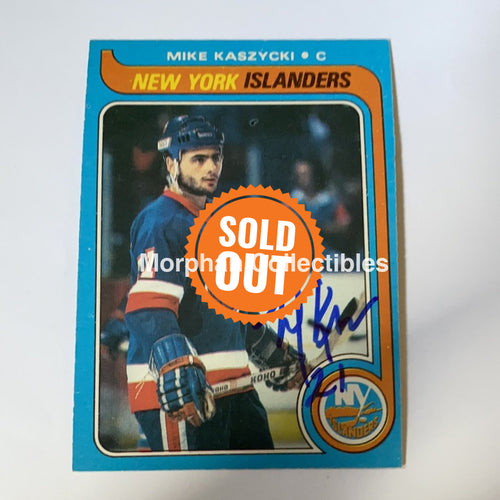 Mike Kaszycki- Autographed Card - 1979-80 Opc