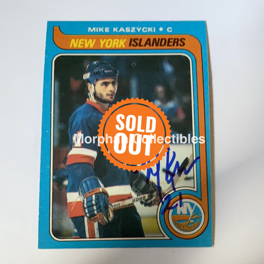 Mike Kaszycki- Autographed Card - 1979-80 Opc