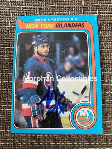 Mike Kaszycki - Autographed Card 1979/80 Opc