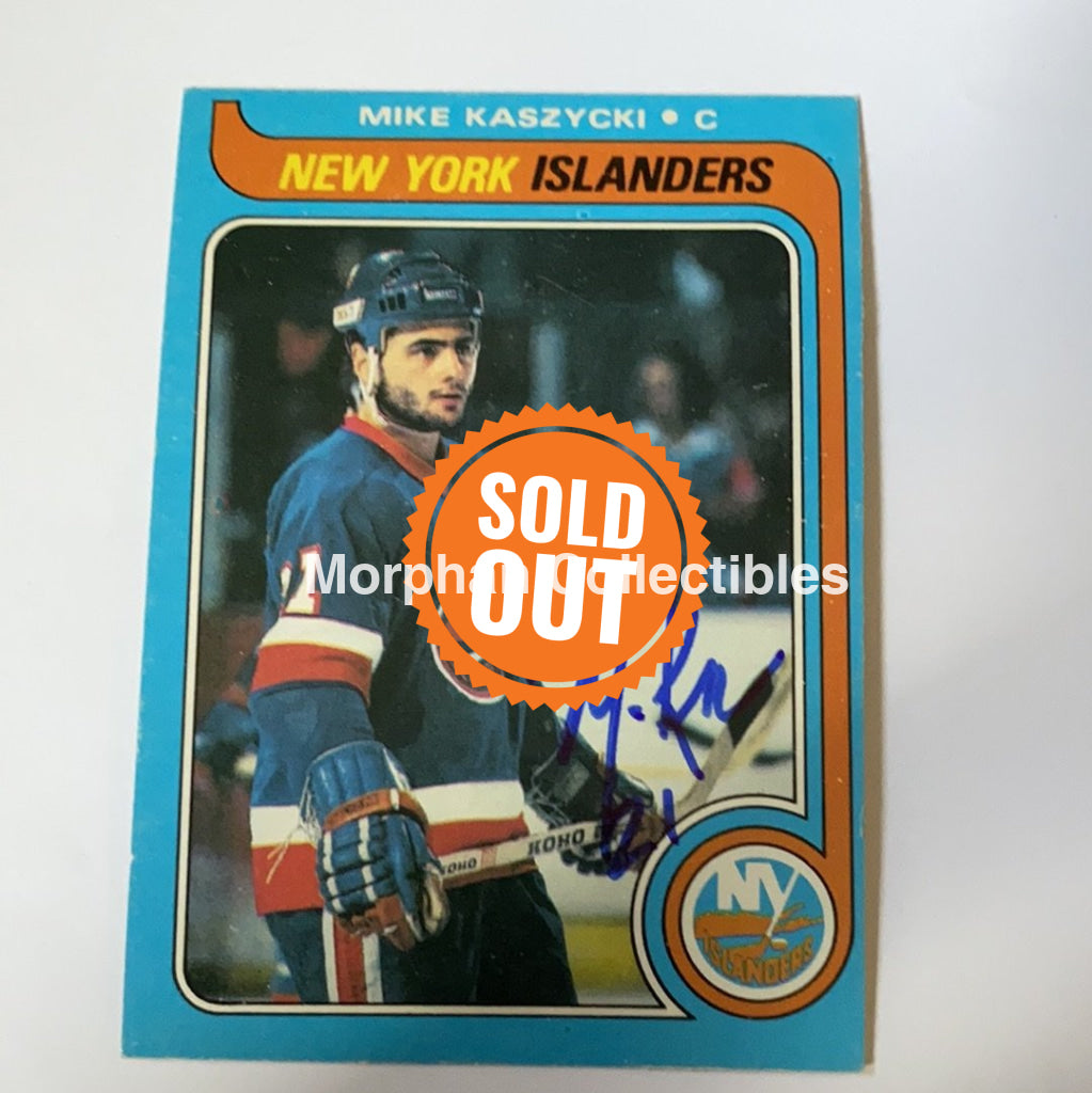 Mike Kaszycki- Autographed Card - 1979-80 Opc