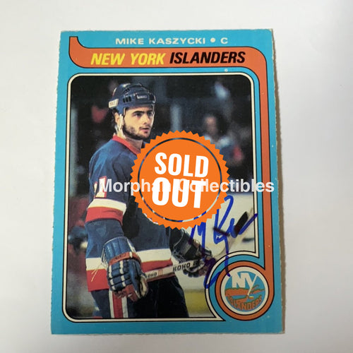 Mike Kaszycki- Autographed Card - 1979-80 Opc