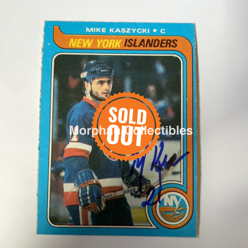 Mike Kaszycki- Autographed Card - 1979-80 Opc
