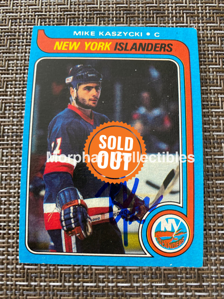 Mike Kaszycki - Autographed Card 1979/80 Topps