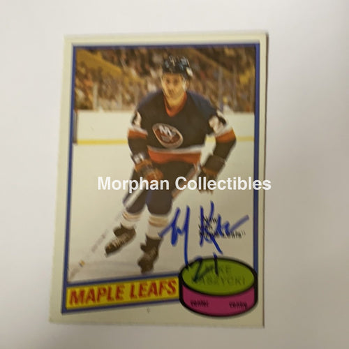 Mike Kaszycki- Autographed Card - 1980-81 Opc