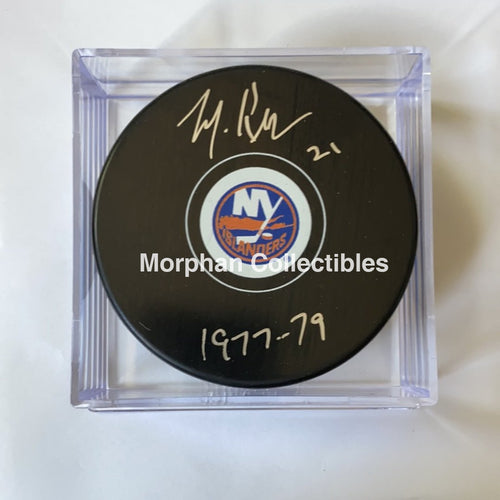 Mike Kaszycki - Autographed Puck New York Islanders