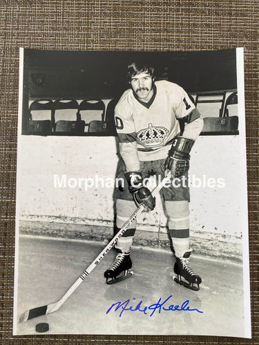 Mike Keeler - Autographed 8X10 Photo Los Angelos Kings