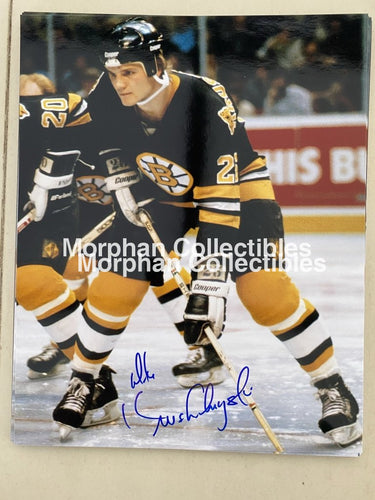 Mike Krushelnyski - Autographed 8X10 Photo Boston Bruins #2