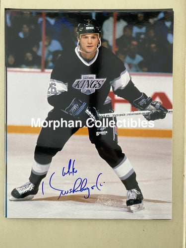 Mike Krushelnyski - Autographed 8X10 Photo Los Angeles Kings #2