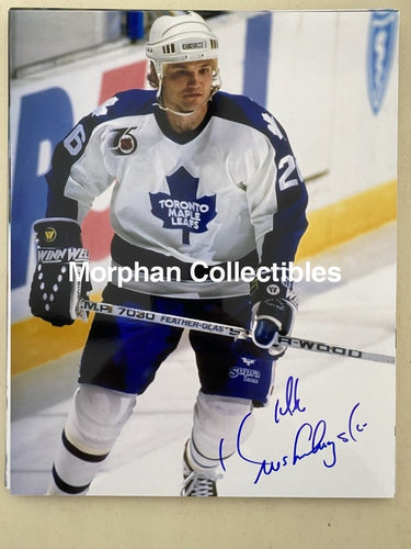 Mike Krushelnyski - Autographed 8X10 Photo Toronto Maple Leafs