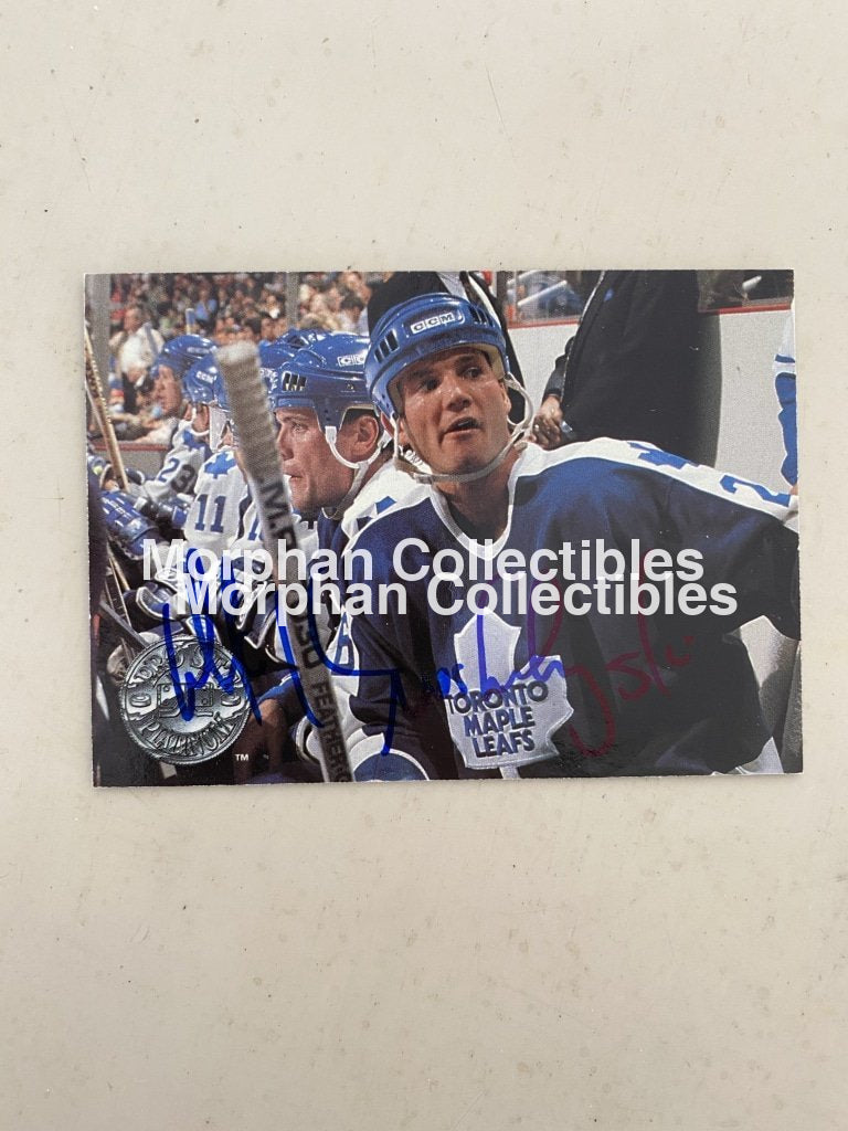Mike Krushelnyski Autographed Cards Card