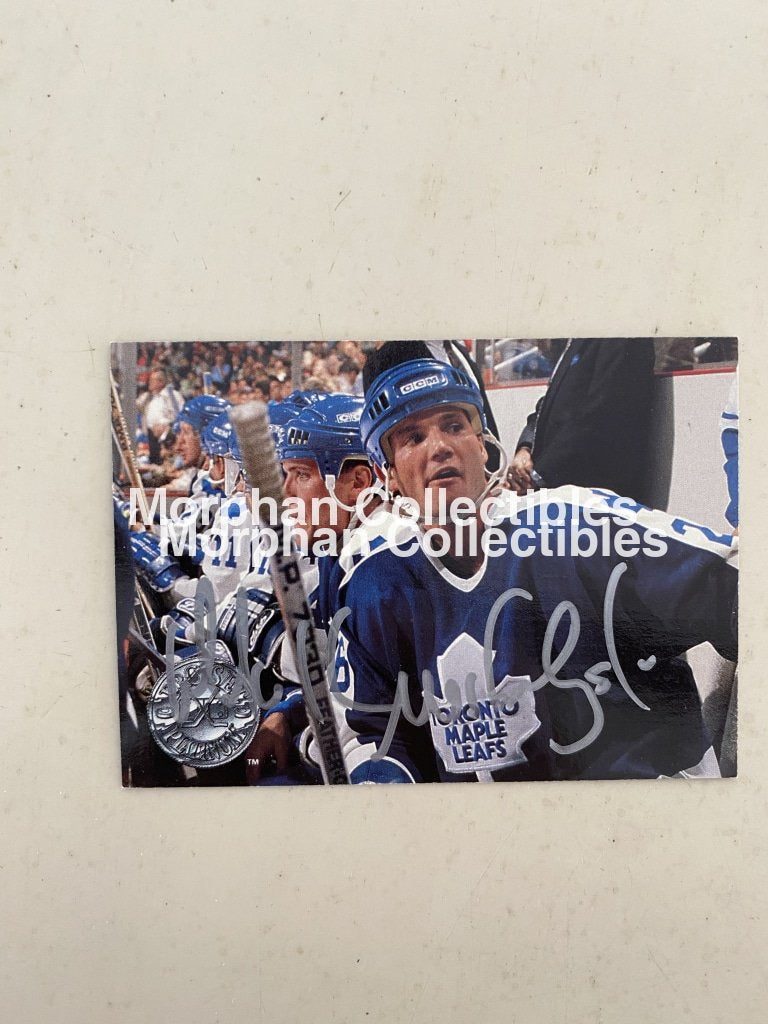 Mike Krushelnyski Autographed Cards Card
