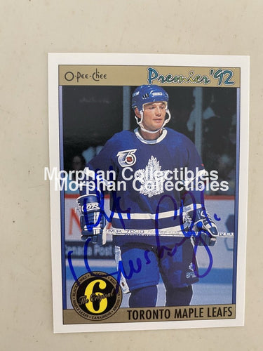 Mike Krushelnyski - Autographed Card 1992-93 Premier #1