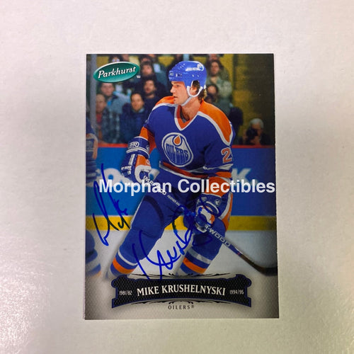 Mike Krushelnyski - Autographed Card Parkhurst 2007