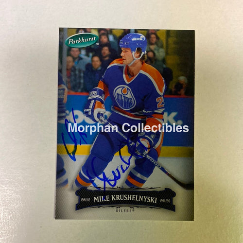 Mike Krushelnyski - Autographed Card Parkhurst 2007