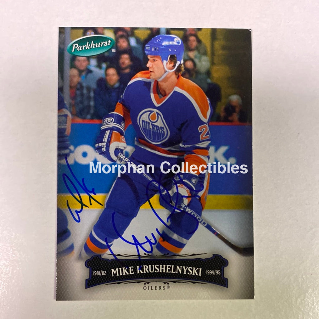 Mike Krushelnyski - Autographed Card Parkhurst 2007