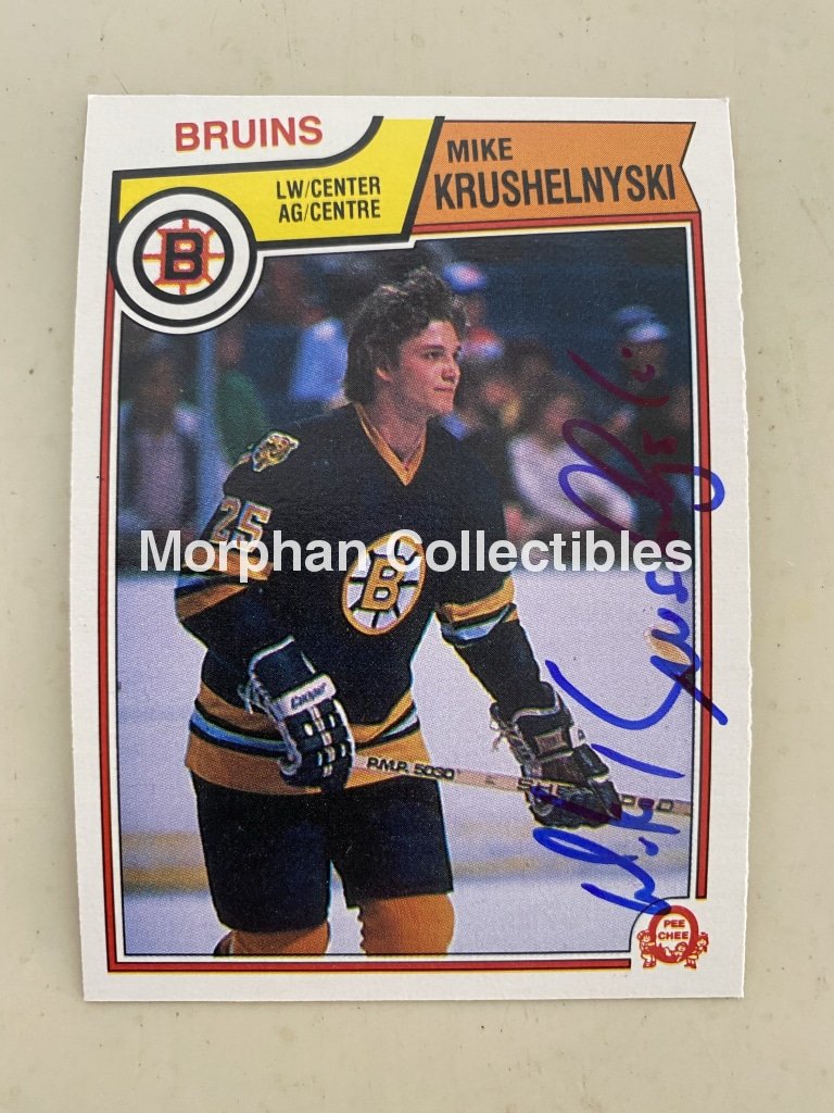 Mike Krushelnyski Autographed Cards Card