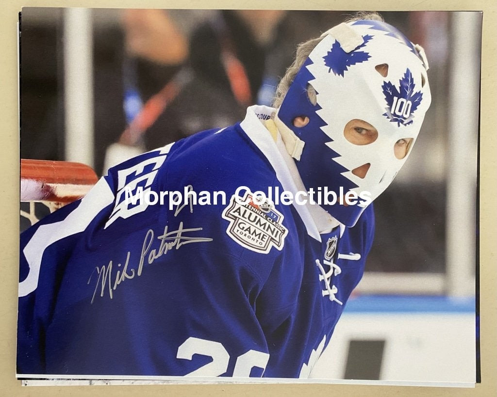 Mike Palmateer - Autographed 8X10 Photo Toronto Maple Leafs #13