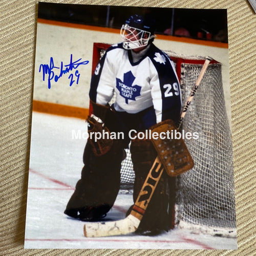 Mike Palmateer - Autographed 8X10 Photo Toronto Maple Leafs