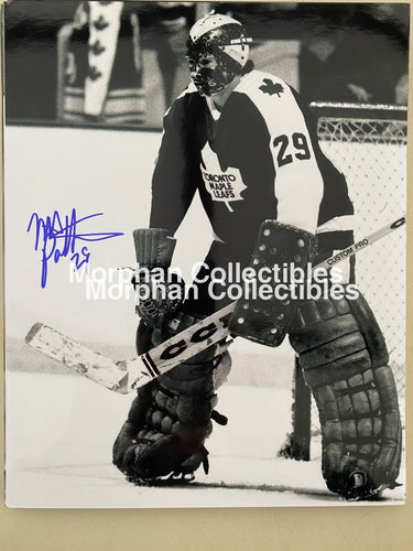 Mike Palmateer - Autographed 8X10 Photo Toronto Maple Leafs #6